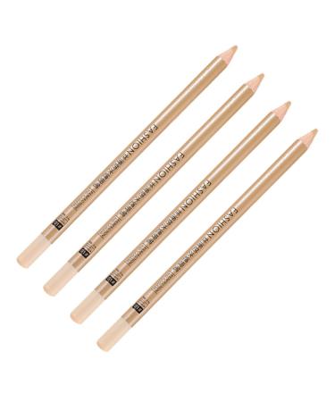 BIUDECO 4pcs Concealer Pen Concealer for Dark Circles Concealer for Freckle Concealer for Marks Concealer for Makeup Women Makeup Supplies Makeup Concealer 1 g (Pack of 1) White