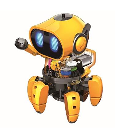 CIC21-893 Tobbie Interactive Robot | AI Capable | Infrared Sensor | Follow Me & Explore Play Modes | Develops Emotions | Gestures & Sound Effects - Buy Online on GoSupps.com