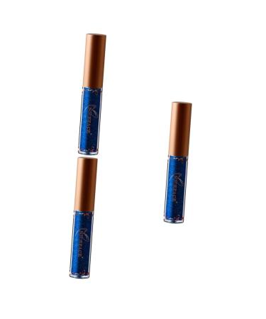 Healvian 3pcs Pearlescent Liquid Eyeliner Metallic Eyeliner Waterproof Eyeliner Glitter Liner for Eyes