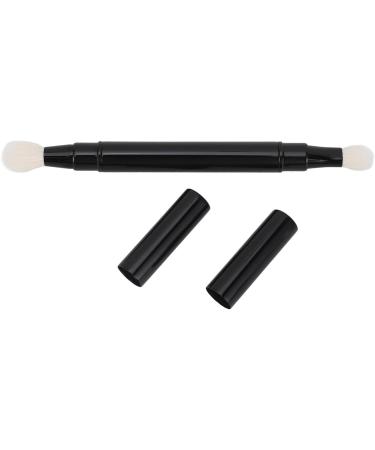 Dual Eyeshadow Brush Retractable Dual Eyeshadow Brush Portable Makeup Brush for Outdoor Travel with Soft Bristles Easy Application and Automatic Sealing - Buy Online on GoSupps.com