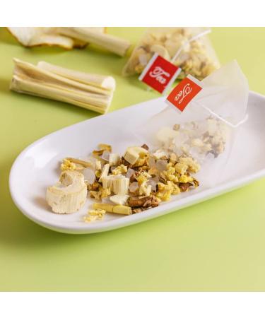 Enming Bamboo Cane Rock Sugar Pear Tea 300g - Natural and Refreshing Tea Blend - Buy Online on GoSupps.com
