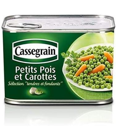 CASSEGRAIN - Peas and Carrots 465G - Set of 2 - Best Offer - Buy Online on GoSupps.com