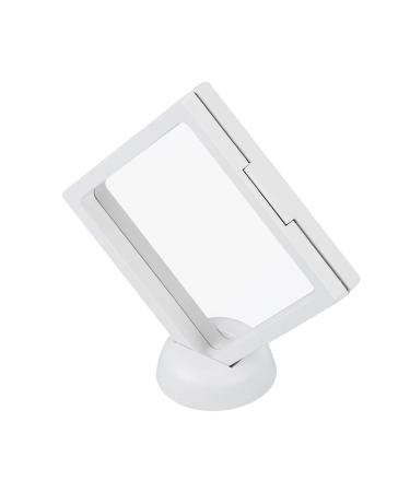 Acrylic Nail Plate Tips Rack Tool for False Nails Tips Manicure Nail Art Display Stand Frame Assembling (white) Transparent