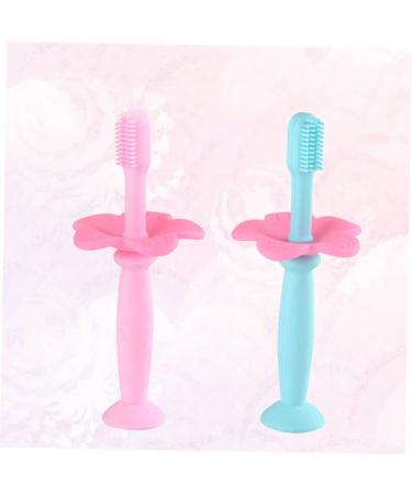 Buy Fomiyes Baby Training Toothbrushes - Silicone Bristle Toothbrushes for Toddlers | International Shipping - Buy Online on GoSupps.com