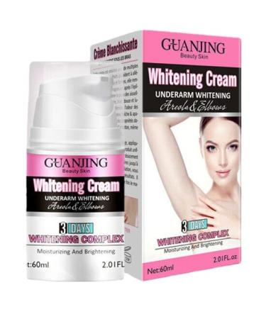 60ml Dark Skin Permanent Whitening Cream Full Body Bleaching Lightening Brightening