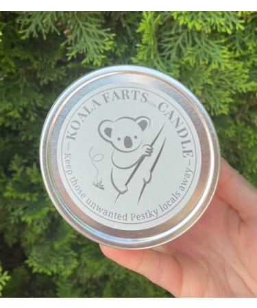 Koala Farts Lemon Eucalyptus Camping Candle 16oz - Buy Online on GoSupps.com
