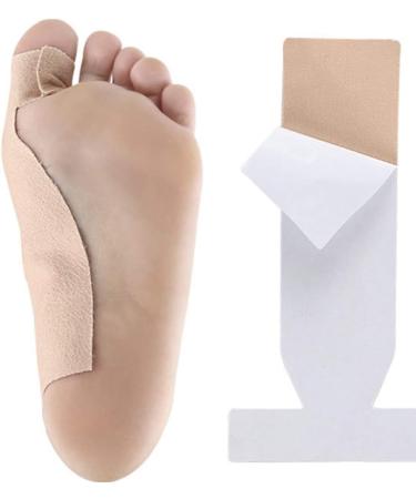 Adhesive Toe Grip Tape 6pcs Set for Bunion Support - Hallux Valgus Bandage 9.5X10.3cm - Buy Online on GoSupps.com