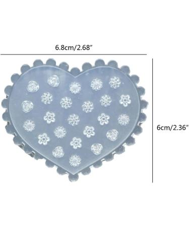 Relief Pattern Nail Printing Template Nail Mold Silicone Nail Carving Mold Manicure Tool For Nail Decoration 103 - Buy Online on GoSupps.com