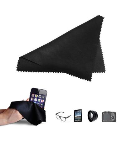 Premium Microfiber Cleaning Cloths for Eyeglasses Sunglasses & LCD Screens - 2 Pack - Buy Online on GoSupps.com