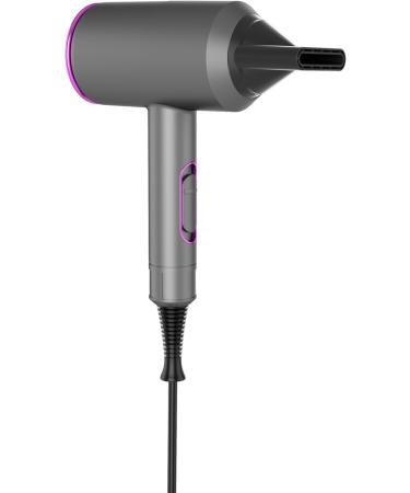 Professional 1800W Ionic Hair Dryer with Diffuser & Nozzles - Fast Drying Compact Portable Hair Dryer for Women - International Shipping Available - Buy Online on GoSupps.com