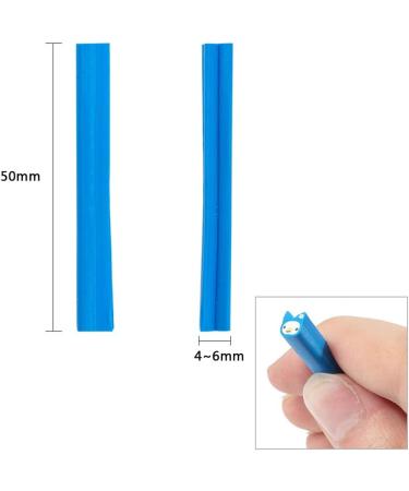 NBEADS 50PCS Mixed Polymer Clay Cane Slices Nail Art Stickers for Decoration - Buy Online on GoSupps.com