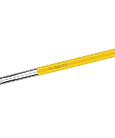 Bdellium Tools Studio Series 542 Bold Lip Brush - Soft Synthetic Fibers for Perfect Lip Contours (Yellow) - Professional Makeup Brush for Defined Lips - International Shipping Available - Buy Online on GoSupps.com