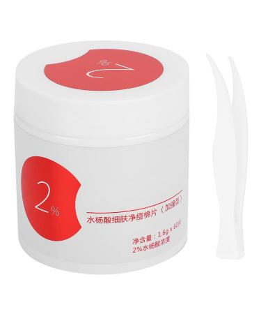 60pcs 2% salicylic acid cotton pad cotton pad for acne removal facial cleaning repair books for blackheads acne removal shrink pores treatment