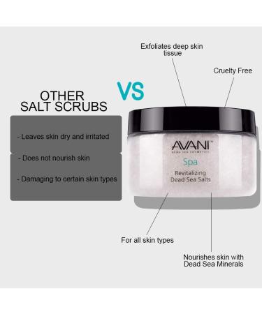 Avani Dead Sea Revitalizing Salts 14.08 oz - Natural Dead Sea Minerals - Buy Online on GoSupps.com