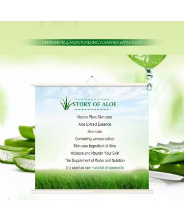 BIOAQUA Natural Aloe Vera Emulsion - Refreshing Moisturizing Lotion for Dry Skin 120ml - Buy Online on GoSupps.com