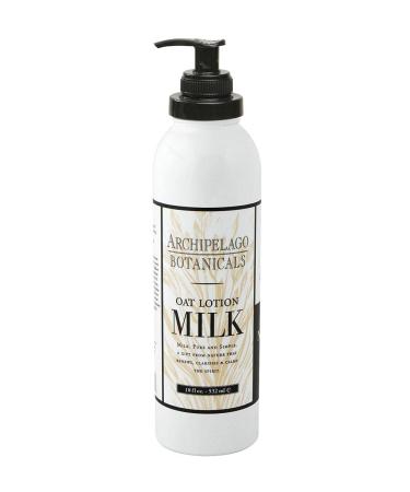 Archipelago Botanicals Oat Milk Lotion | Nurturing  Soothing Daily Body Lotion | Free From Parabens  Phthalates and GMOs (18 oz)