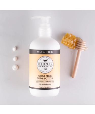 Dionis Milk & Honey Scented Body Lotion | Hydrating & Moisturizing | Made in USA | Cruelty-Free & Paraben-Free | 8.5oz Pump Bottle - Buy Online on GoSupps.com