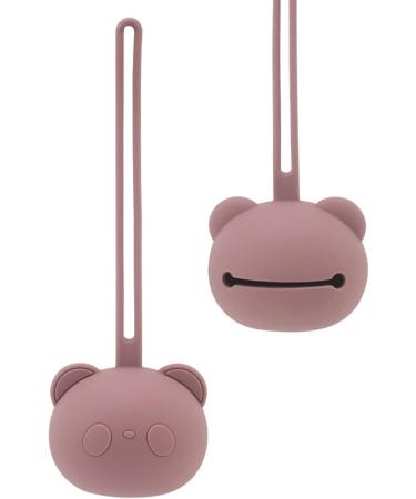 Buy Myazs Panda Shape Silicone Baby Pacifier Holder - Pacifier Storage Case for Nipple & Teething Relief - International Shipping Available - Buy Online on GoSupps.com