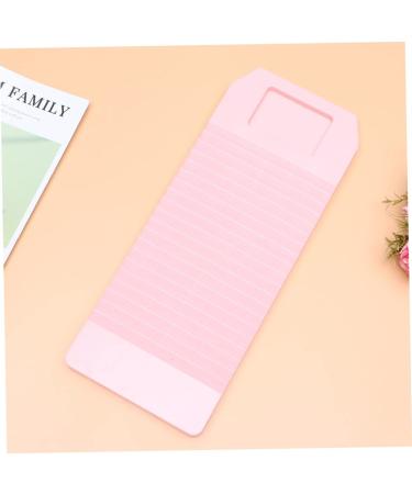 FOMIYES Laundry Board - Pink Washboard 46x18.5cm | Essential Laundry Supplies for Efficient Washing - International Shipping Available - Buy Online on GoSupps.com