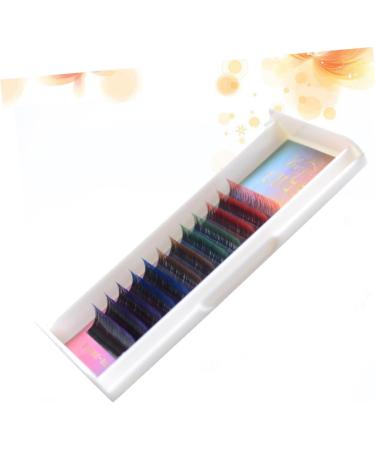 POPETPOP 1 Set Reusable Fake Eye Lashes Rainbow False Eyelashes Fake Eyelashes No Irritation Volume Eyelashes Strip Natural False Eyelashes Colorful Fake Eyelashes 3d Extend Elasticity - Buy Online on GoSupps.com