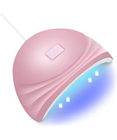 LED Nail Lamp Gel Nail Light For 54W Dryer With Timers Manicure Auto Sensor Professional Nail Art Tools Nail Dryer Light Lamp Pink B - Buy Online on GoSupps.com
