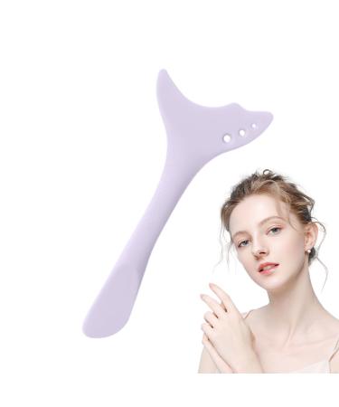 Eyelash Tools Mascara Shield | Silicone Mascara Shield Guard | Eyelash Applicator Tool Aid & Guide Reusable Multifunctional Eyelash Crafting Companion For Beginners Purple
