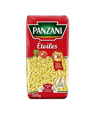 G n rique PANZANI Star Pasta 500 g - The touch of sparkle in your dishes! - Set of 4