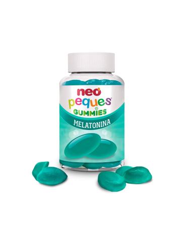 Neo Peques - Melatonin Gommes pour Enfants Partir de 3 Ans - 30 Sachets (1 Mois) - Ingr dients 100% Naturels - La Gomme Contient de la M latonine pour Am liorer le Sommeil - Go t de M re