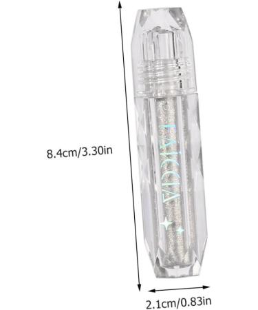 SKISUNO Glitter Makeup 1pc Waterproof Liquid Eyeshadow Glitter Eye Shadow Toiletries Cosmetics Supplies Gel Pearlescent 1 count (Pack of 1) 02# - Buy Online on GoSupps.com