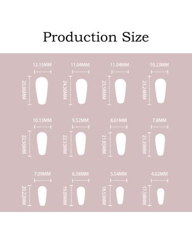 Diduikalor Medium Press On Nails Coffin - Palm Tree Pattern Black Stick On Nails for Women/Girls DIY Manicure Kit - Buy Online on GoSupps.com