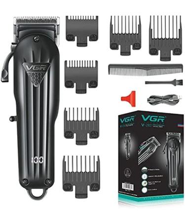 Buy Professional LED Hair Clippers - Adjustable Powerful Electric Trimmer & Beard Cutter - Rechargeable & Portable Hair Cutting Kit - Buy Online on GoSupps.com