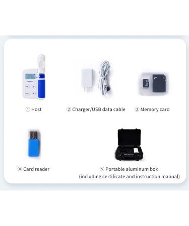 NVIVN Chlorophyll Meter Machine Portable Chlorophyll Content Meter 0.8s Fast Measurement 0.0-99.9 SPAD High Precision for Plant Researcher School Lab Research Center(16GB Big Storage Capacity) - Buy Online on GoSupps.com