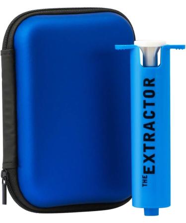 Snake Bite & Bee Sting Kit with Venom Extractor Suction Pump - Emergency First Aid Supplies for Hiking, Backpacking, and Camping with Bonus CPR Face Shield (Blue) - Buy Online on GoSupps.com