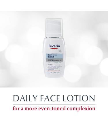Eucerin Redness Relief Day Lotion SPF 15 - 1.7 fl. oz. - Neutralizes Redness, Protects Skin - Buy Online on GoSupps.com