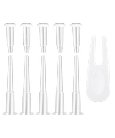 Yolev Yoga Ball Air Plug Fitness Gymnastics Ball Air Plug Ball Needle Needle Replacement Kit 1 x Ball puller + 5 x long ball stopper + 5 x short ball stopper