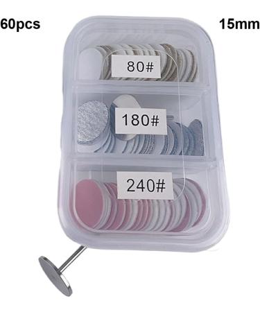 IEEDFJKK Manicure Accessories and Tools Convenient Pedicure Legs Accessories ABS Nails Accessories and Tools Pedicure Disc Lid 15mm Style 4 - Buy Online on GoSupps.com