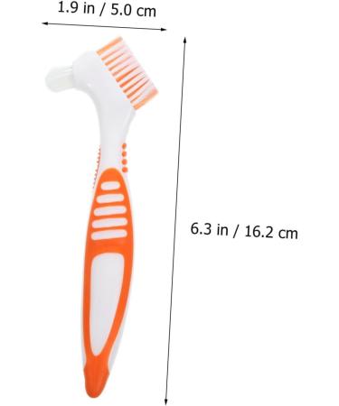 Gleavi 16-Piece Denture Cleaning Brush Set | Prothesis Care Tools for Adults | Effective False Teeth Cleaning - Buy Online on GoSupps.com