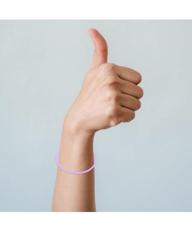 HOMSFOU 50 Pcs Silicone Bracelet Gummy Silicone Wristbands Rave Bracelets 80s Bracelets Kids Jelly Bracelet Neon Retro Gummy Bracelets Gummy Wristbands Miss Elasticity Strapping Silica Gel 5.8x5.8cmx5pcs Violetx5pcs - Buy Online on GoSupps.com