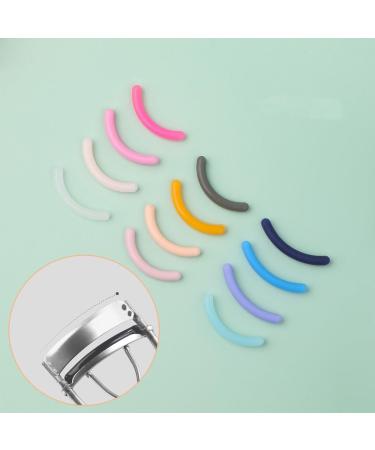 AUklOPVZZ 10pieces Curved Eyelash Curler Refills Reusable and Made with Silica Gel Eyelash Curler Replacement Refill Pads White - Buy Online on GoSupps.com