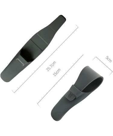 2-Pack Silicone Carrier Bags - Portable Waterproof Travel Razor Organizer & Soft Shaver Covers (Dark Blue + Dark Gray) - Buy Online on GoSupps.com