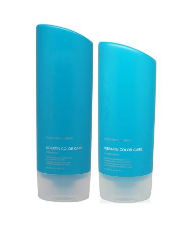 Keratin Color Care Smoothing Shampoo and Conditioner Therapy 13.5 Each DUO