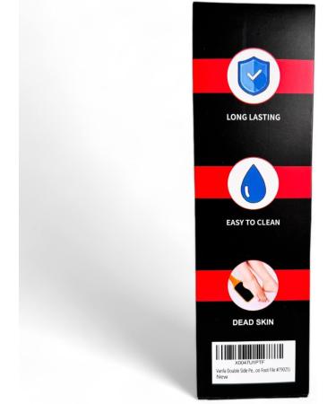 Vanfa Pedicure Pumice Stone Foot File Callus Remover (Bamboo Handle Nano Glass Foot File #79025) - Buy Online on GoSupps.com