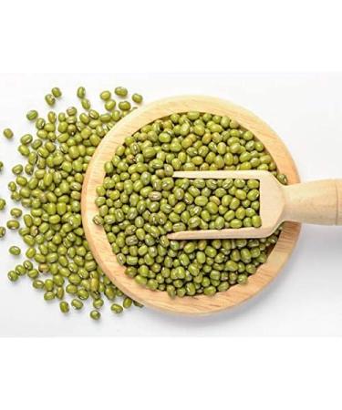 TRS Mung Whole | 2KG | Mung Beans | Green Moong Beans | Moong Beans Whole green | Mung bean | GMO Free | Natural | Vegan | High Protein | Indian Origin (Pack of 2) - Buy Online on GoSupps.com