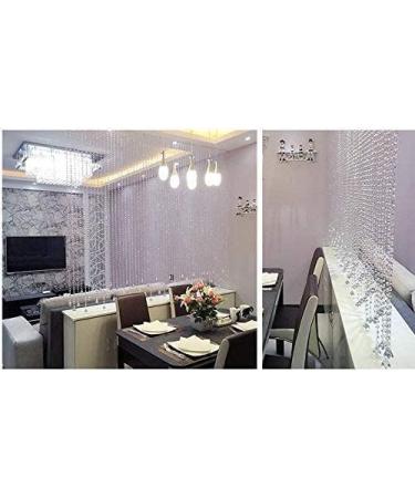 VOVOV 20FT Clear Crystal Garland Chandelier Octagon Beads - Elegant Beaded Trim for Decor - Buy Online on GoSupps.com