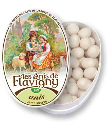 Grocery Les Anis de Flavigny - Green Anise Candy 50g - Sold by Unit - Buy Online on GoSupps.com