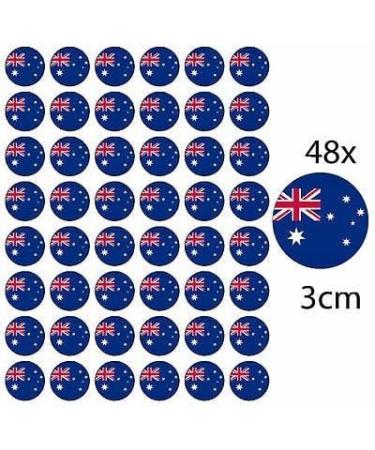 48 x AUSTRALIA EDIBLE FAIRY CUP CAKE TOPPERS AUSTRALIAN D1 - Buy Online on GoSupps.com