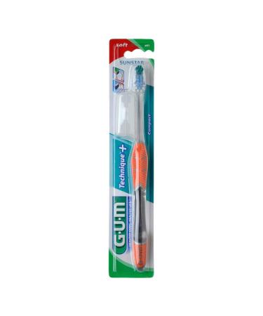 GUM Technique compact toothbrush soft