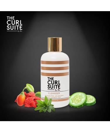Cleansing Shampoo for Curly Hair | Goji Berry & Red Wine - Sulfate-Free Deep Cleanser (8 OZ) | International Shipping - Buy Online on GoSupps.com
