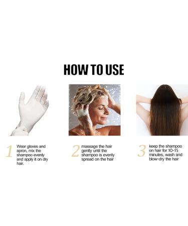 Natural Coffee Hair Color Shampoo - Instant Dye for Men & Women - Long Lasting 500ML - Safe & Easy to Use - Buy Online on GoSupps.com