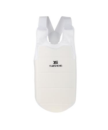 VGEBY1 Taekwondo Chest Guard, Unisex Adult Child Taekwondo Karate Chest Guard Vest Boxing Karate Breast Protector Accessory Medium